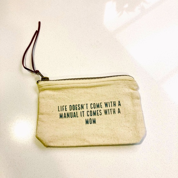 Canvas Zip-up Pouch - Picture 1 of 7